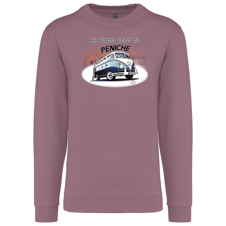 Sweatshirt Kariban sem Capuz All Roads Lead to Peniche