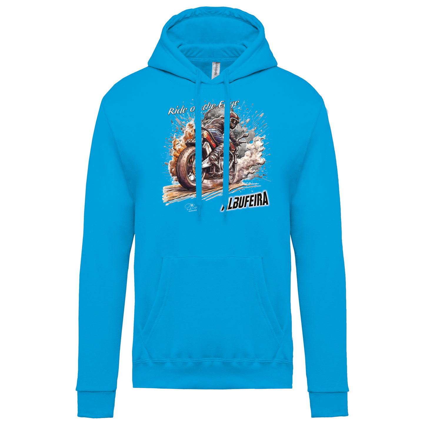 Sweatshirt Kariban com Capuz Ride on the Edge Albufeira