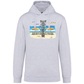 Sweatshirt Kariban com Capuz Pegadas Tavira