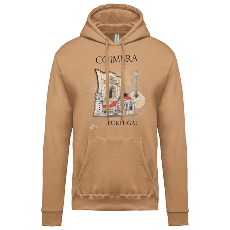 Sweatshirt Kariban com Capuz Sé de Coimbra