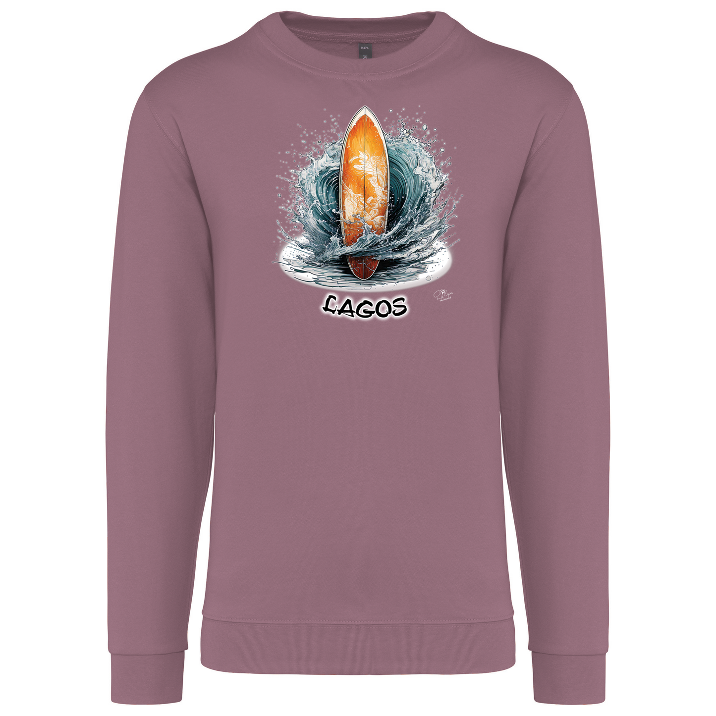 Sweatshirt Kariban sem Capuz Prancha Lagos