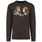 Sweatshirt Kariban sem Capuz King and Queen Óbidos