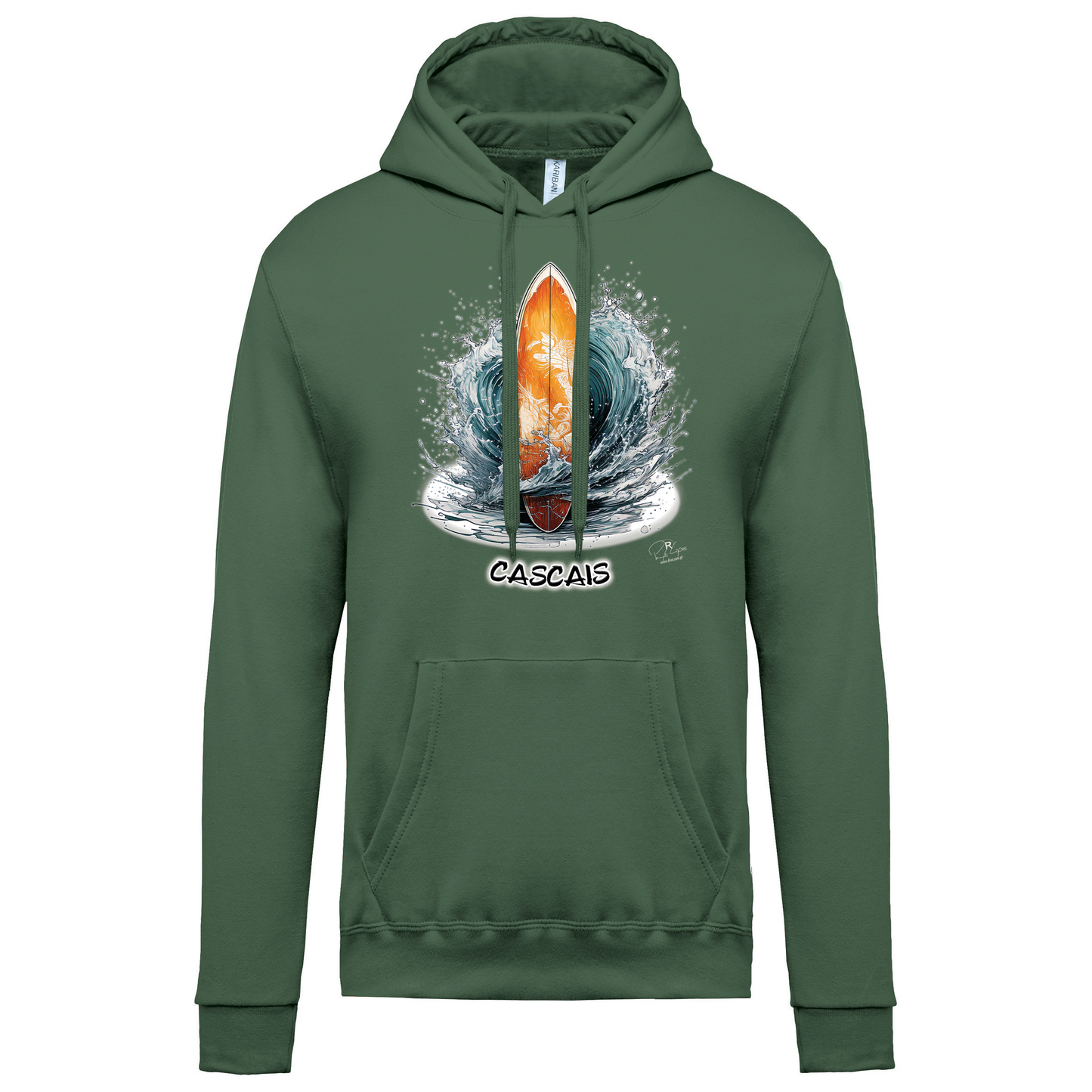 Sweatshirt Kariban com Capuz Prancha Cascais