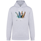 Sweatshirt Kariban com Capuz Surfboards Ericeira