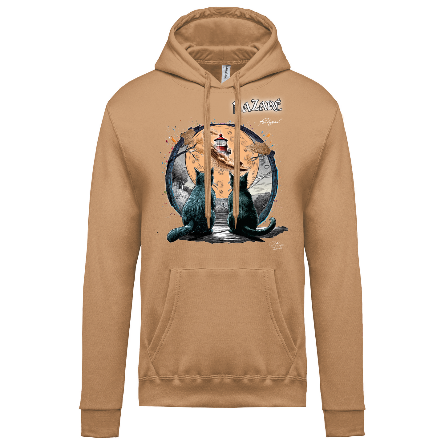 Sweatshirt Kariban com Capuz Luar Nazaré