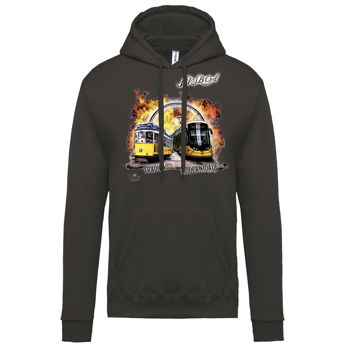 Sweatshirt Kariban com Capuz Tradição e Modernidade