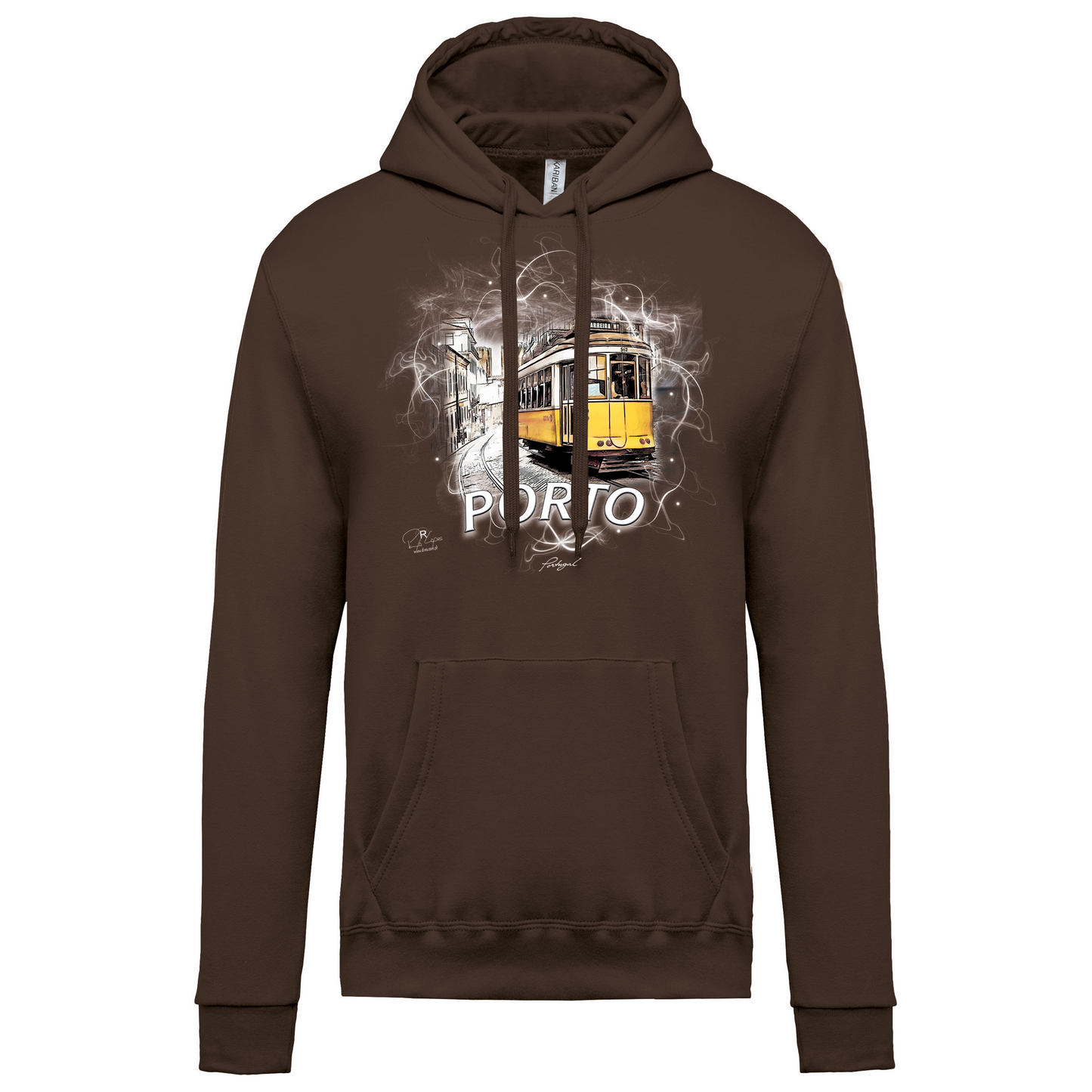 Sweatshirt Kariban com Capuz Carreira 28 Porto