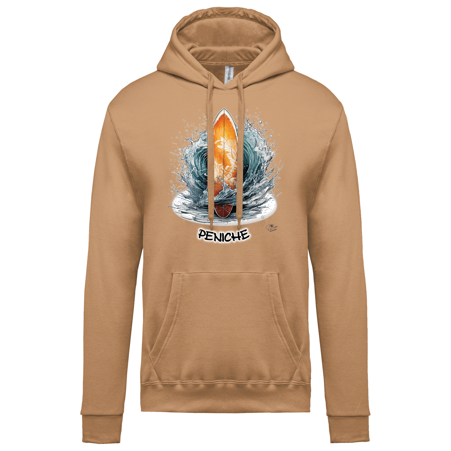 Sweatshirt Kariban com Capuz Prancha Peniche