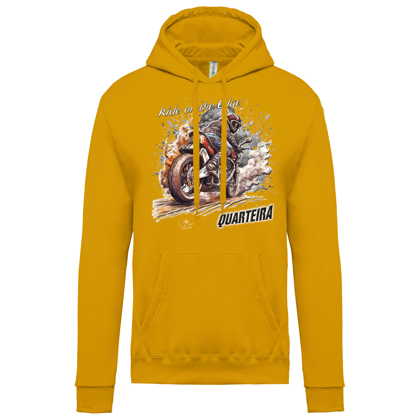 Sweatshirt Kariban com Capuz Ride on the Edge Quarteira