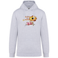 Sweatshirt Kariban com Capuz Madeira Flowers