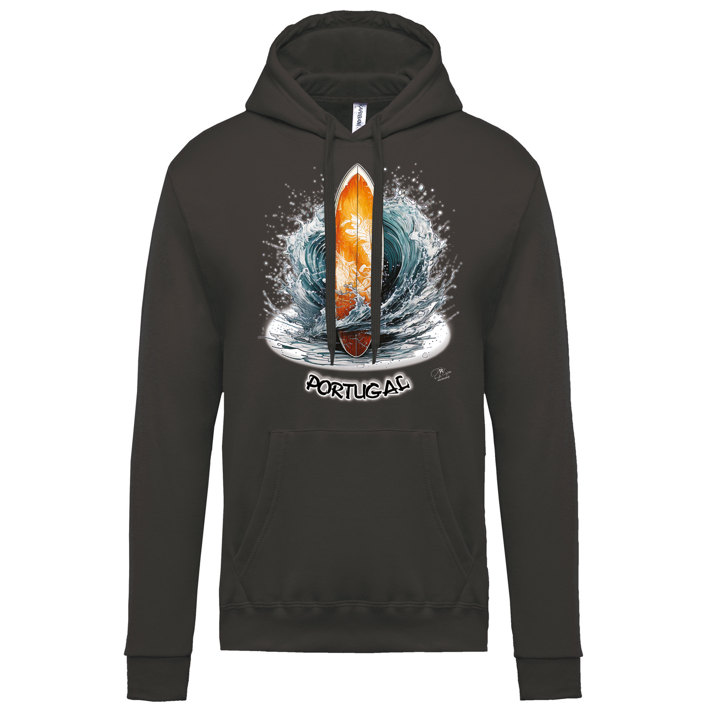 Sweatshirt Kariban com Capuz Prancha Portugal