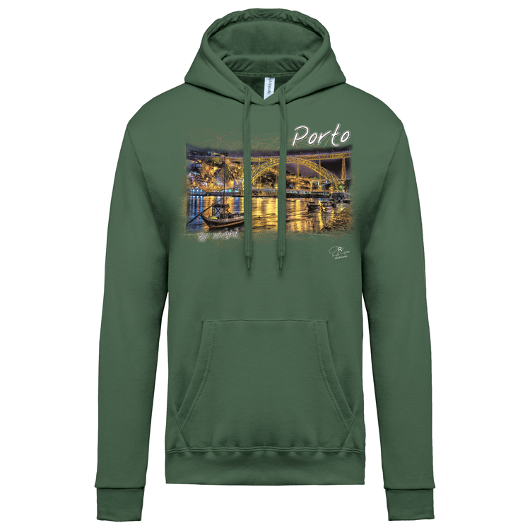 Sweatshirt Kariban com Capuz Porto by Night