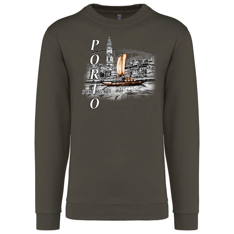 Sweatshirt Kariban sem Capuz Ribeira