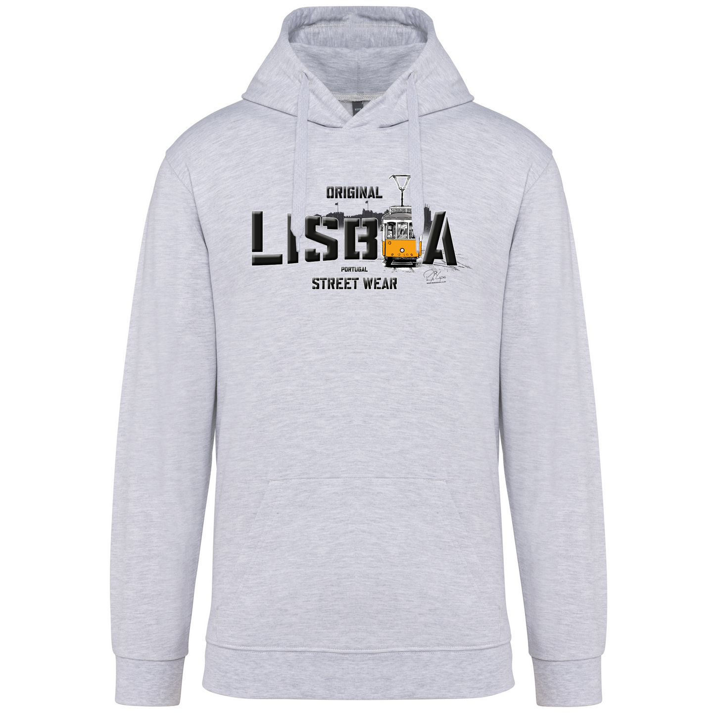 Sweatshirt Kariban com Capuz Original Lisboa