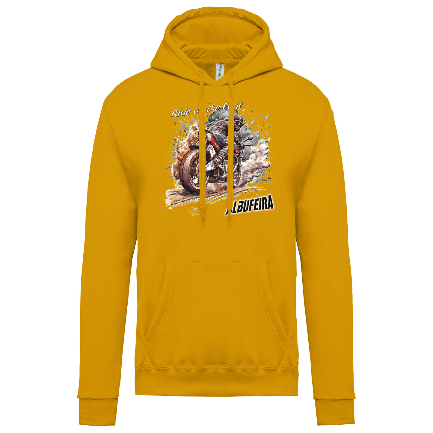 Sweatshirt Kariban com Capuz Ride on the Edge Albufeira