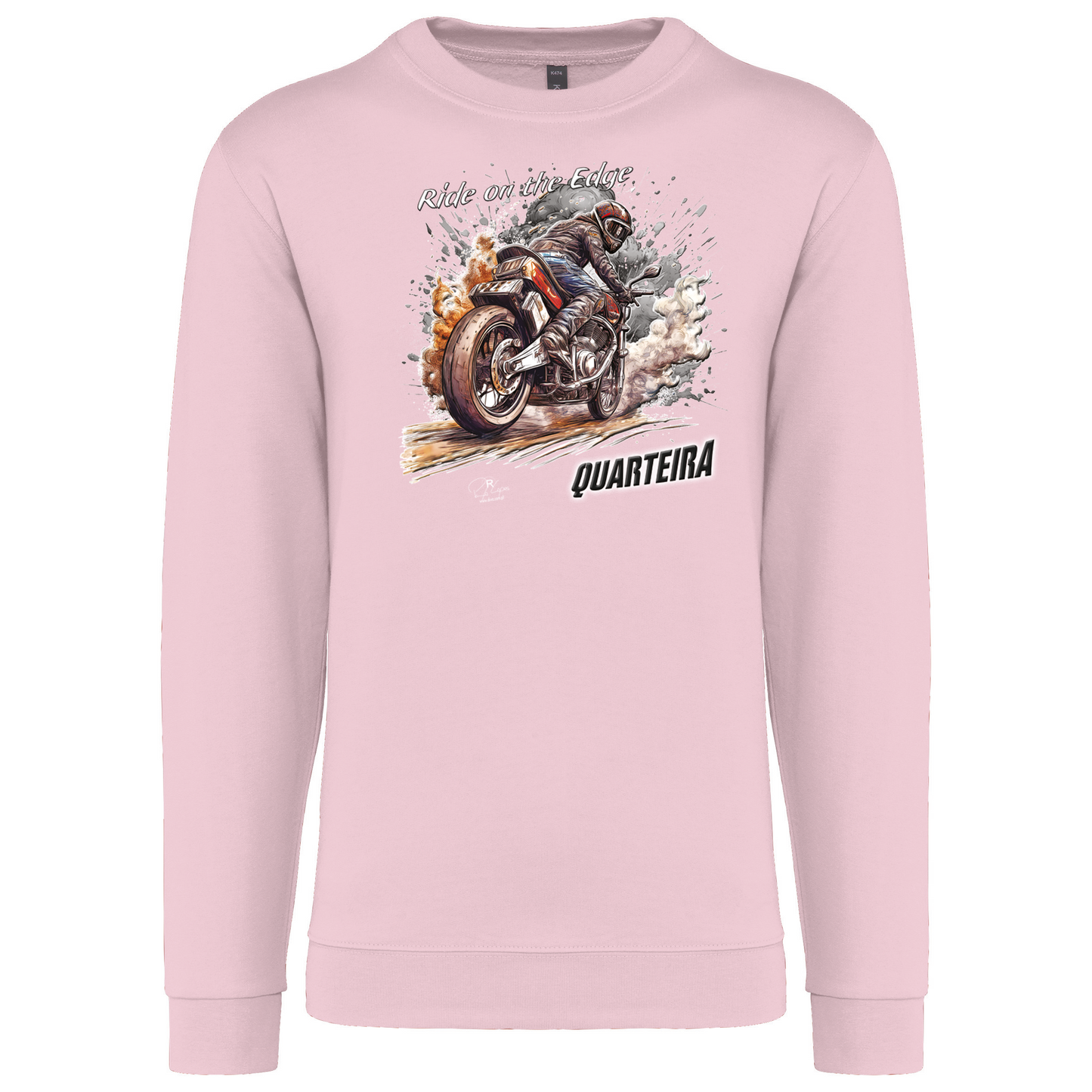 Sweatshirt Kariban sem Capuz Ride on the Edge Quarteira