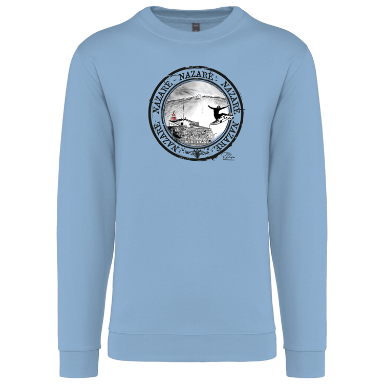 Sweatshirt Kariban sem Capuz Selo Nazaré