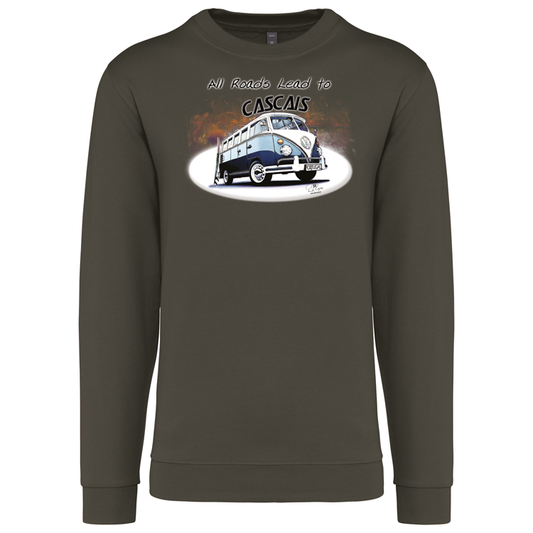 Sweatshirt Kariban sem Capuz All Roads Lead to Cascais