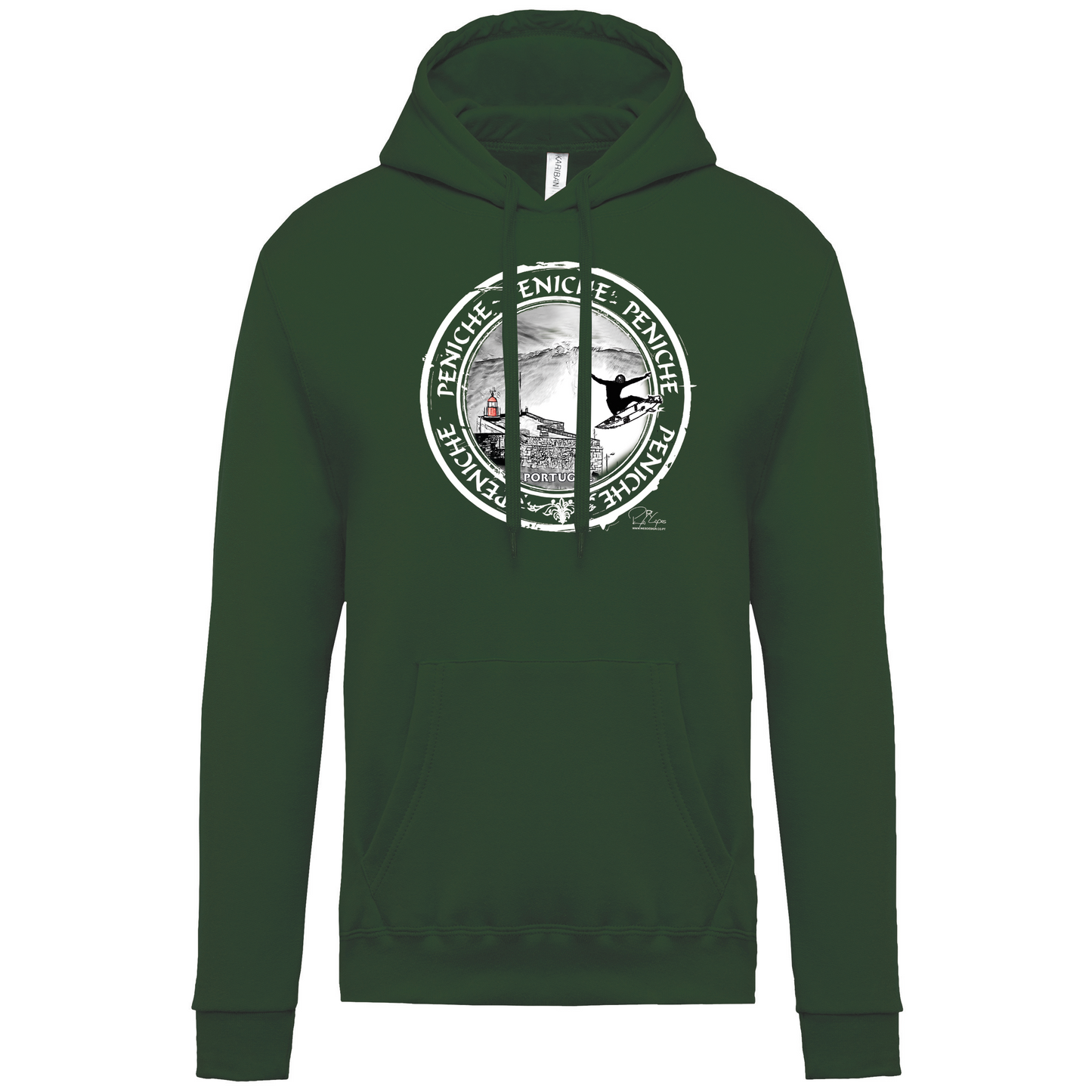 Sweatshirt Kariban com Capuz Selo Peniche