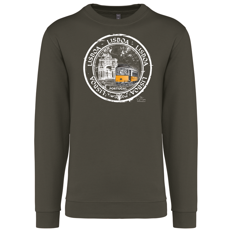 Sweatshirt Kariban sem Capuz Selo 1