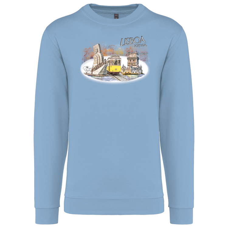 Sweatshirt Kariban sem Capuz Monumentos Belém