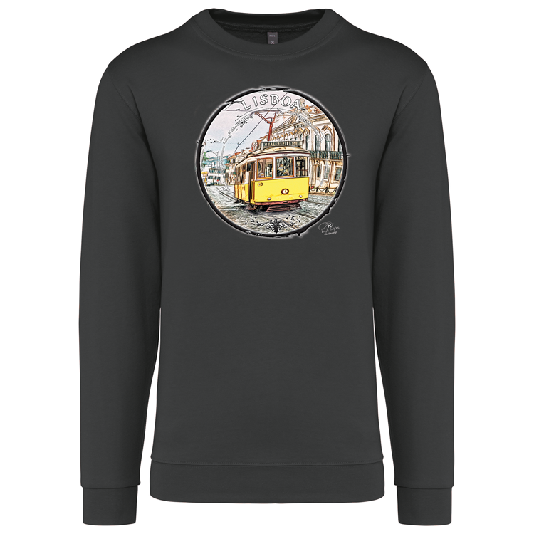 Sweatshirt Kariban sem Capuz Calçada do Combro