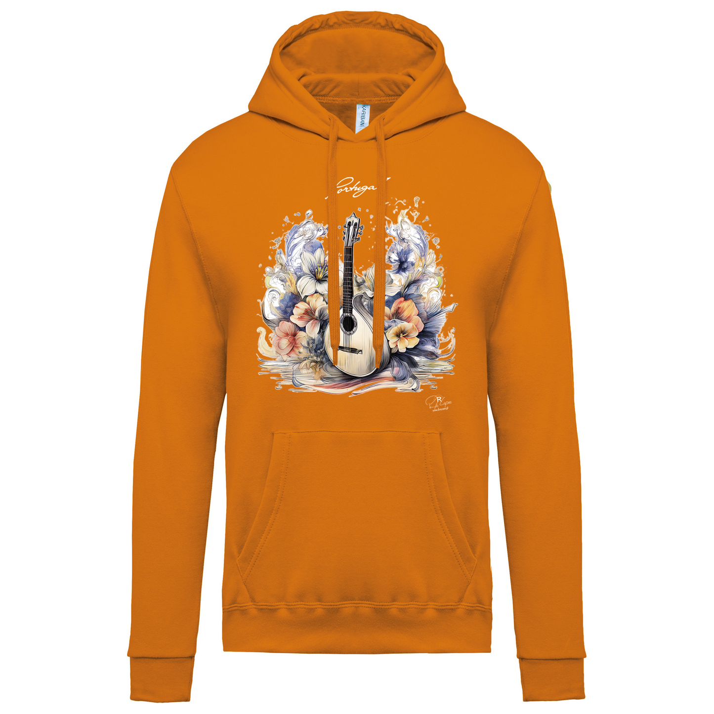 Sweatshirt Kariban com Capuz Guitarra Portuguesa