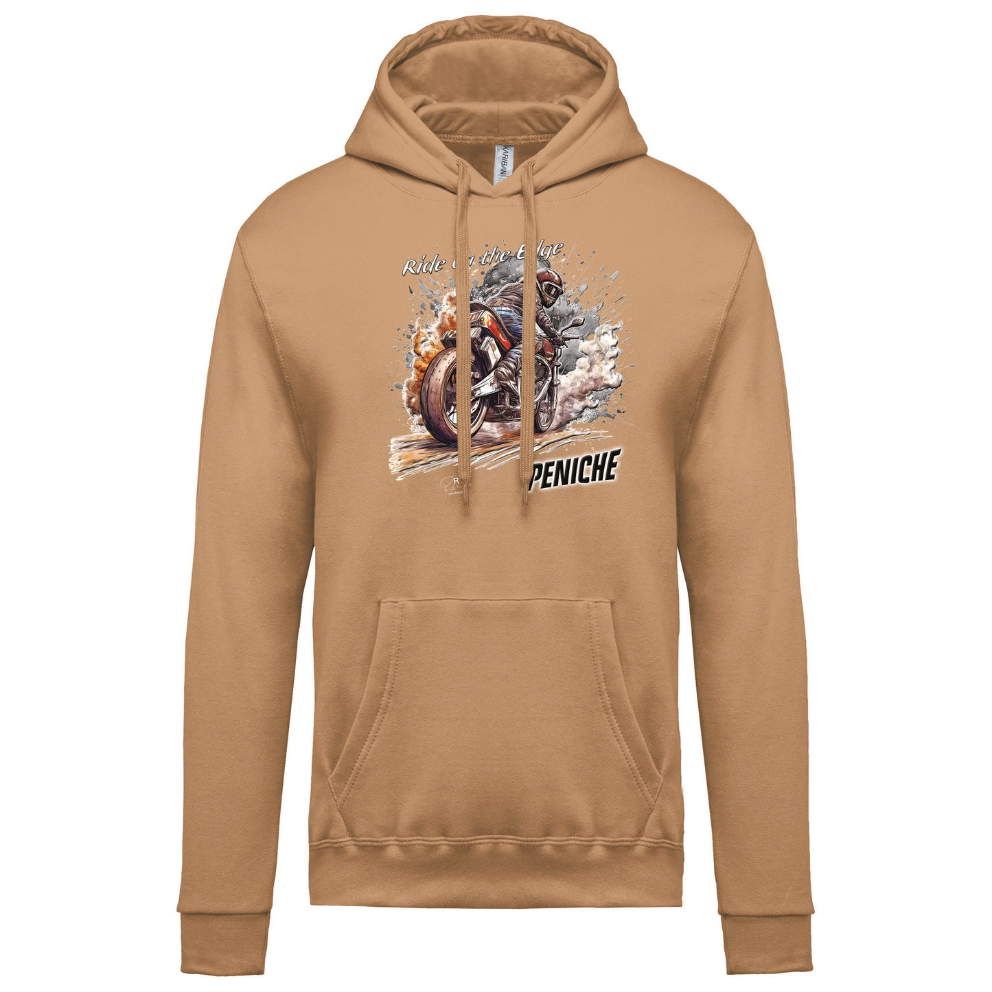 Sweatshirt Kariban com Capuz Ride on the Edge Peniche