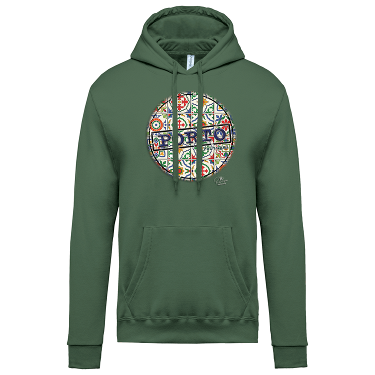 Sweatshirt Kariban com Capuz Pin Porto