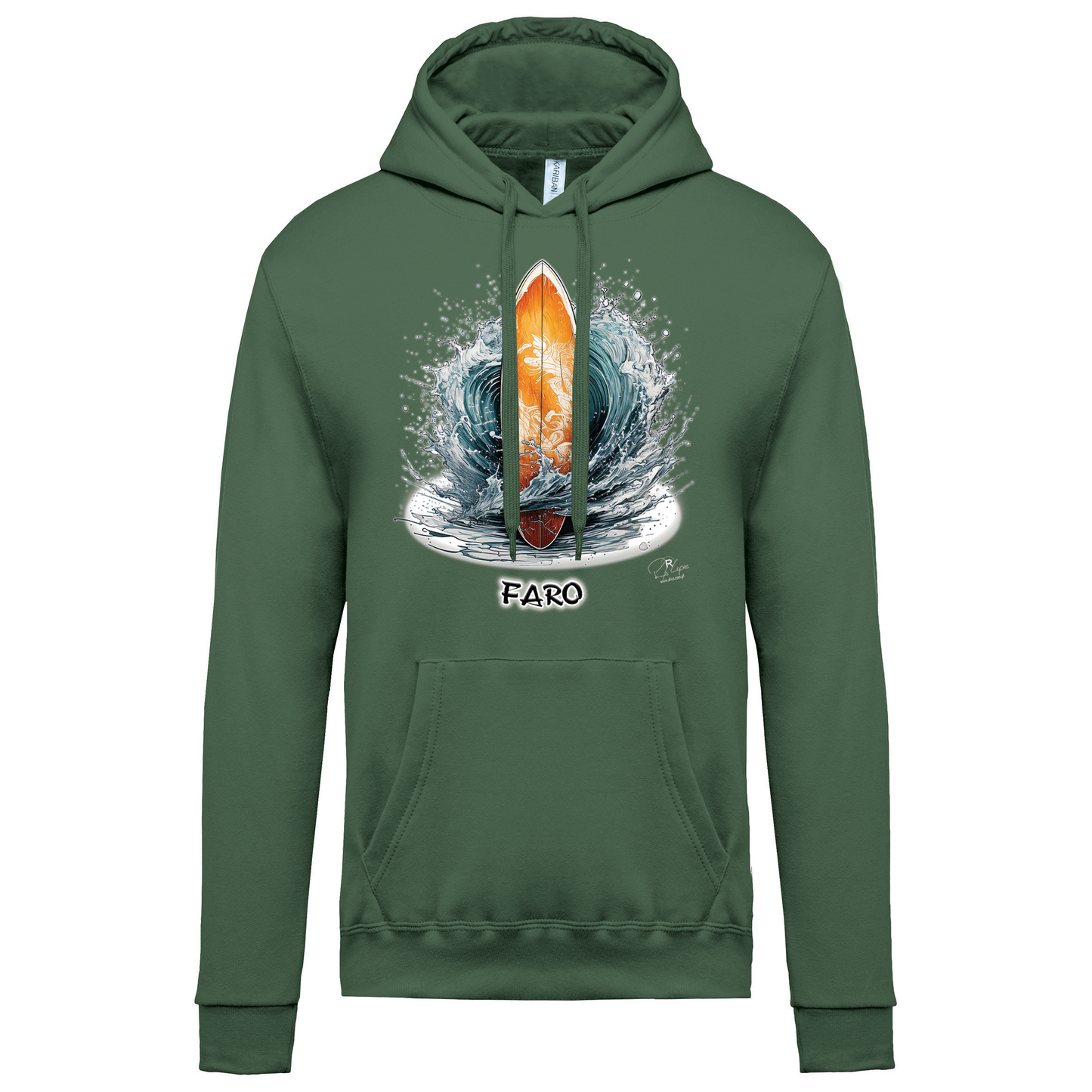Sweatshirt Kariban com Capuz Prancha Faro