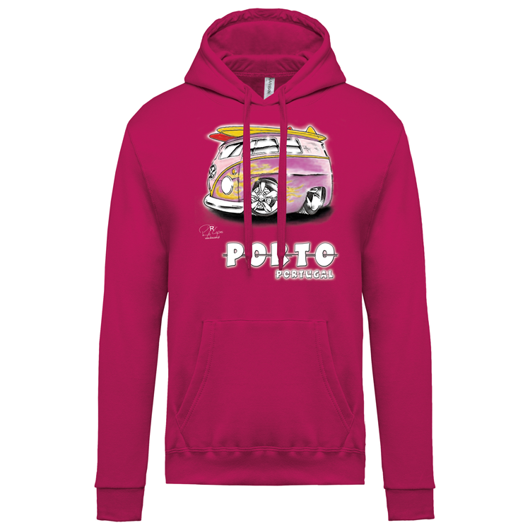 Sweatshirt Kariban com Capuz Gorduxinha Porto