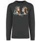 Sweatshirt Kariban sem Capuz King and Queen Óbidos