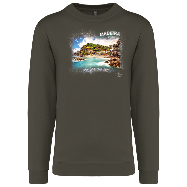 Sweatshirt Kariban sem Capuz Ponta do Sol