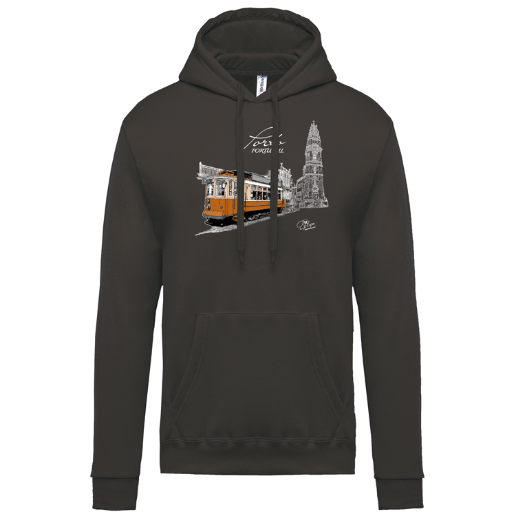 Sweatshirt Kariban com Capuz Clérigos