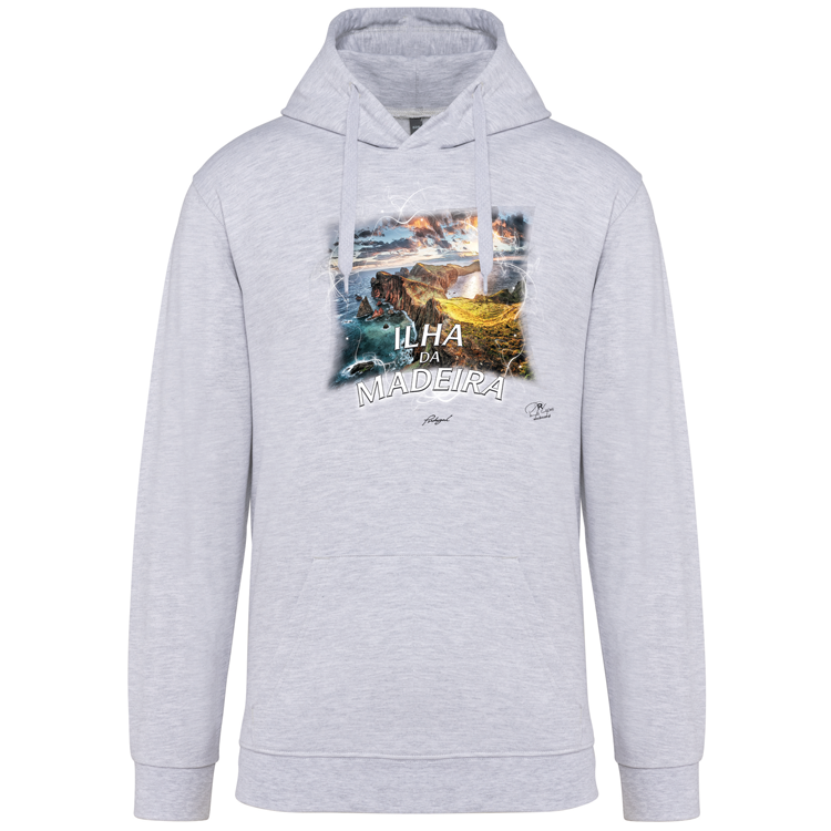 Sweatshirt Kariban com Capuz Ponta de São Lourenço