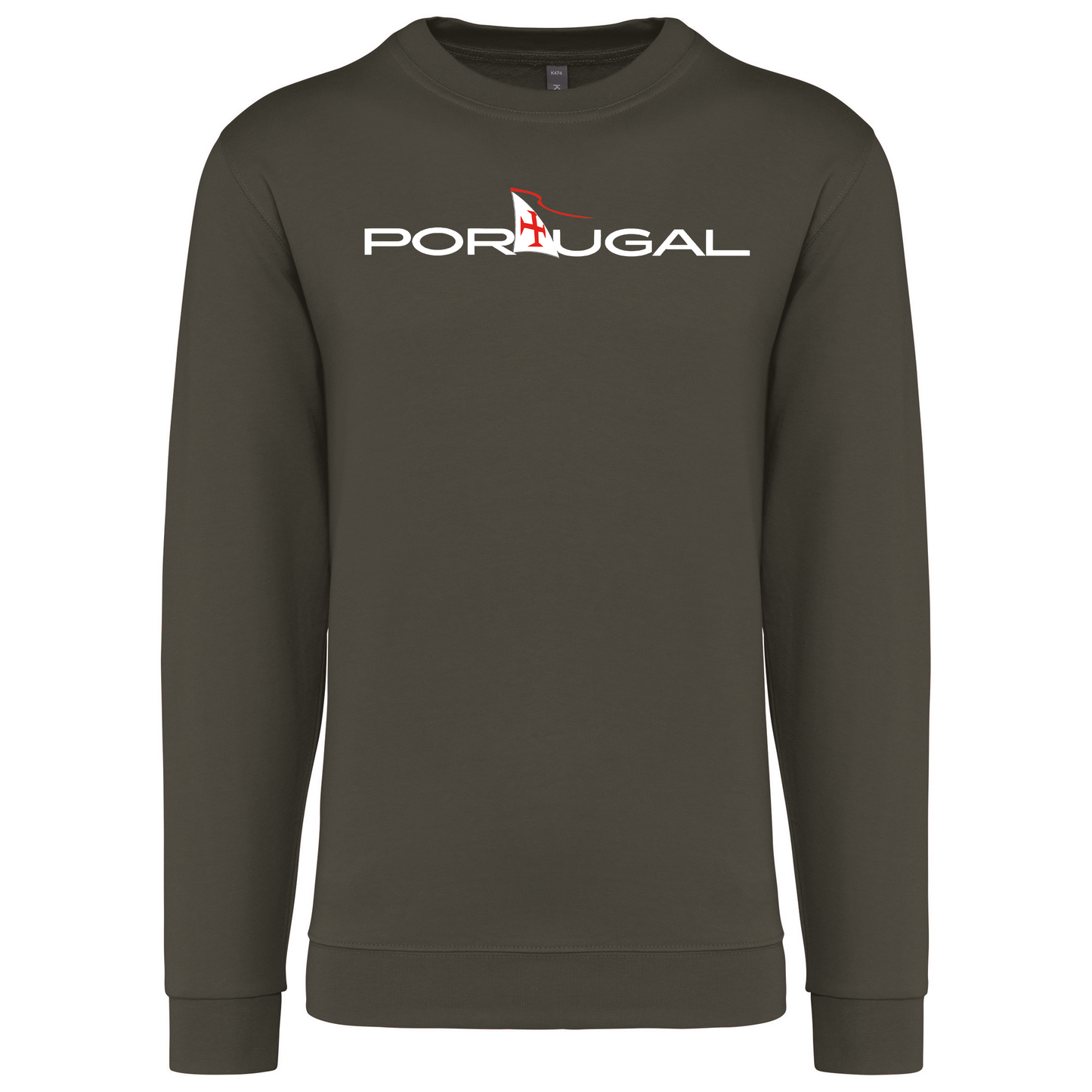 Sweatshirt Kariban sem Capuz Vela