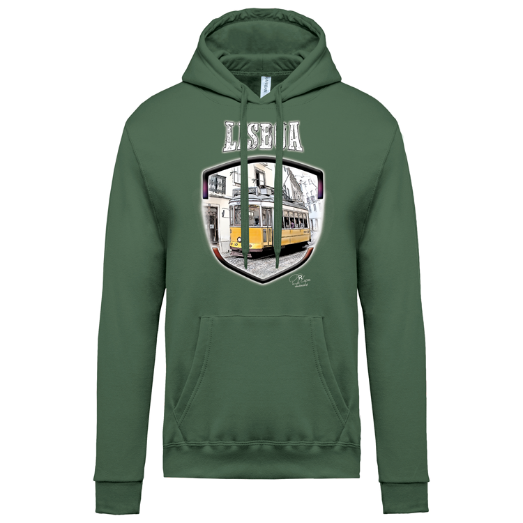 Sweatshirt Kariban com Capuz Lisbon Shield