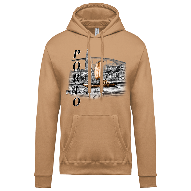 Sweatshirt Kariban com Capuz Ribeira