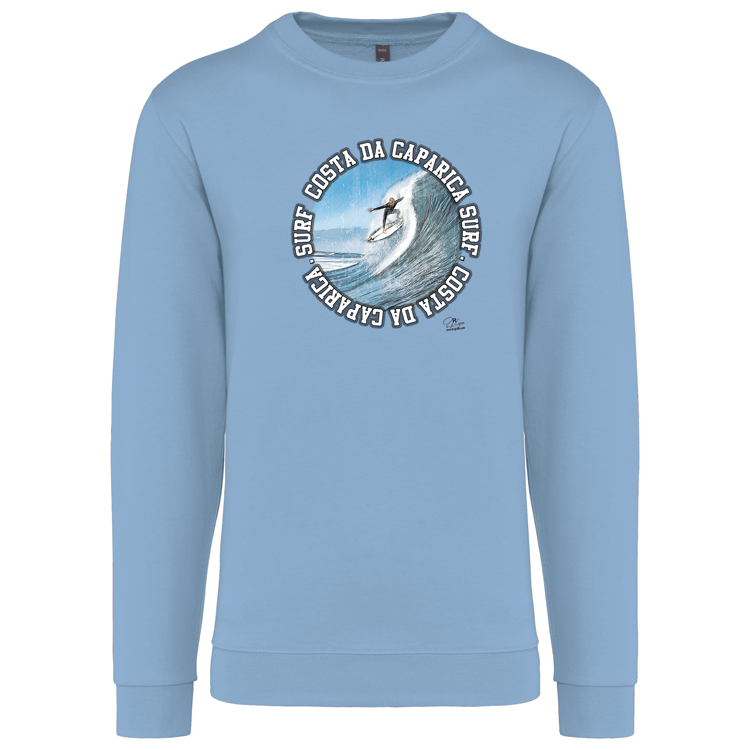 Sweatshirt Kariban sem Capuz Monster Waves 2 Costa da Caparica