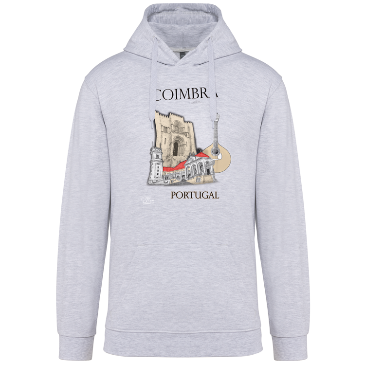 Sweatshirt Kariban com Capuz Sé de Coimbra