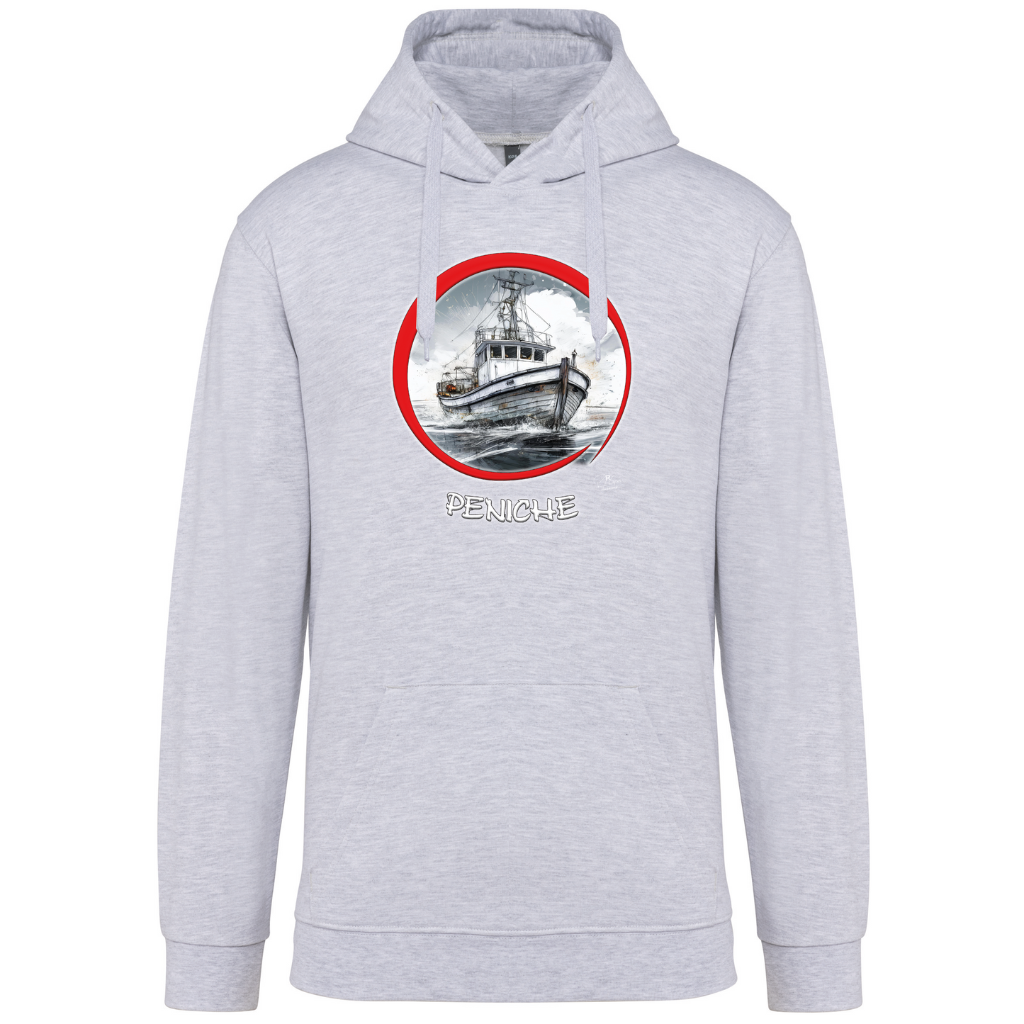 Sweatshirt Kariban com Capuz Traineira Peniche