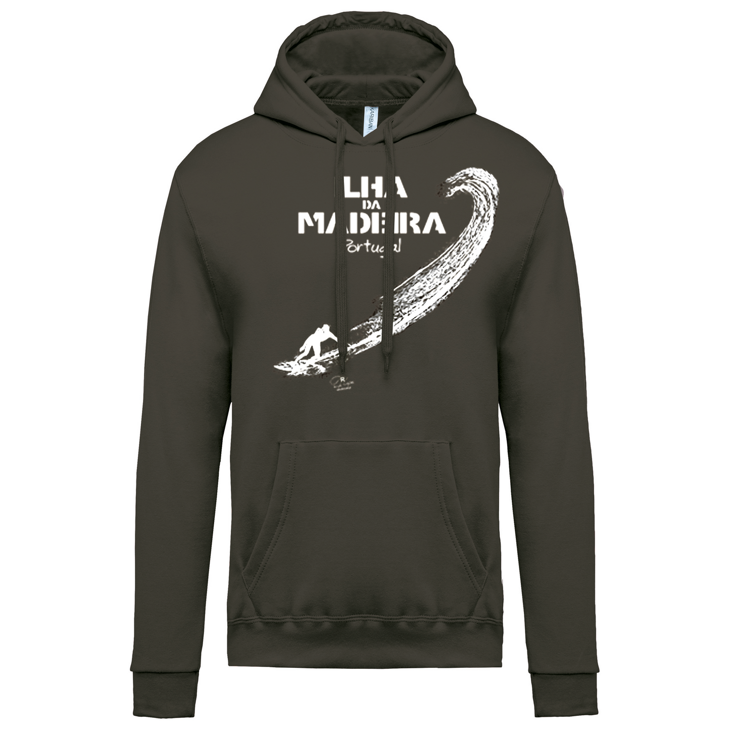 Sweatshirt Kariban com Capuz Surf Ilha da Madeira