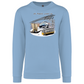 Sweatshirt Kariban sem Capuz All Roads Lead to Porto