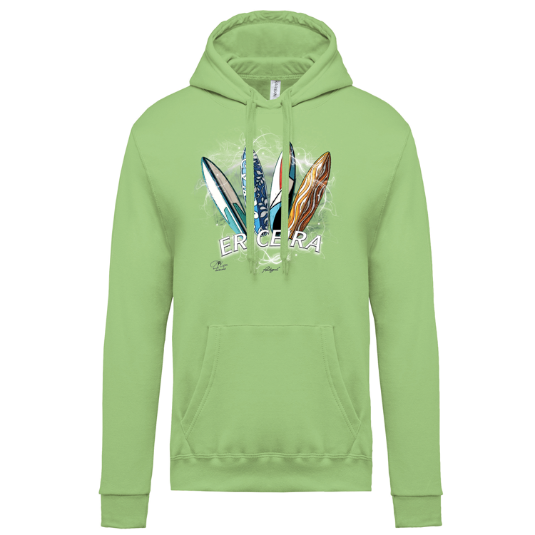 Sweatshirt Kariban com Capuz Surfboards Ericeira
