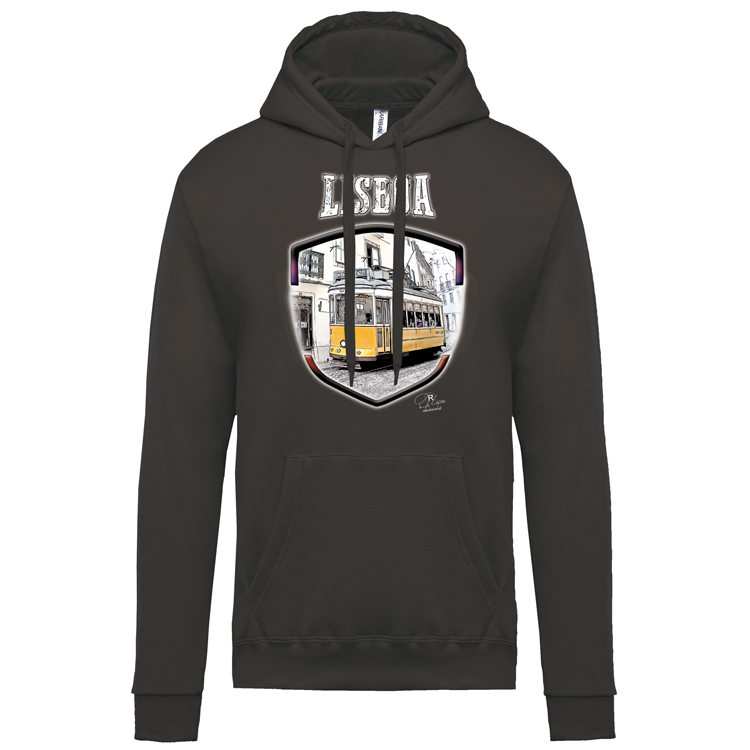 Sweatshirt Kariban com Capuz Lisbon Shield
