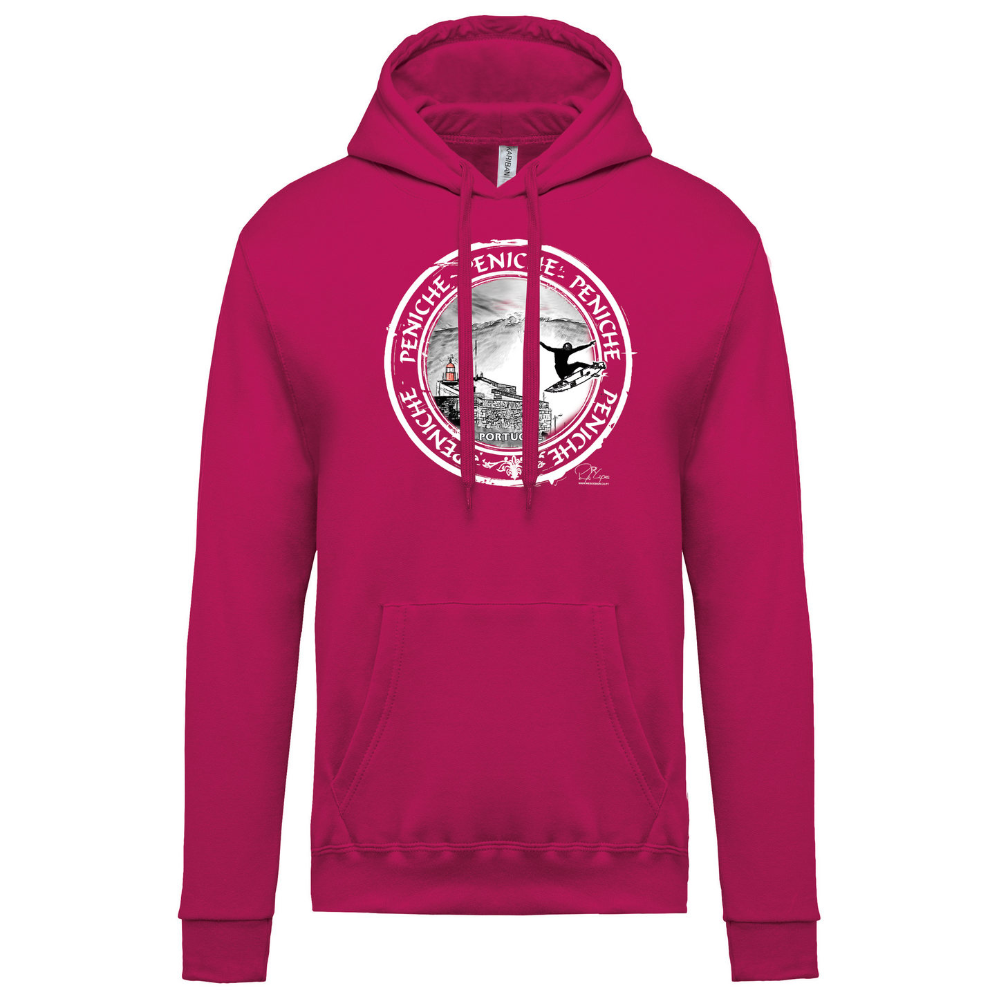 Sweatshirt Kariban com Capuz Selo Peniche