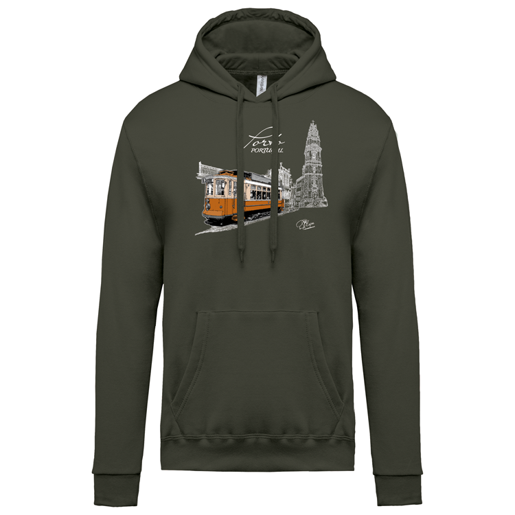 Sweatshirt Kariban com Capuz Clérigos