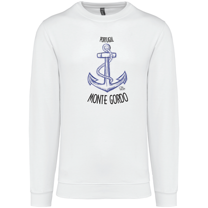 Sweatshirt Kariban sem Capuz Âncora Monte Gordo