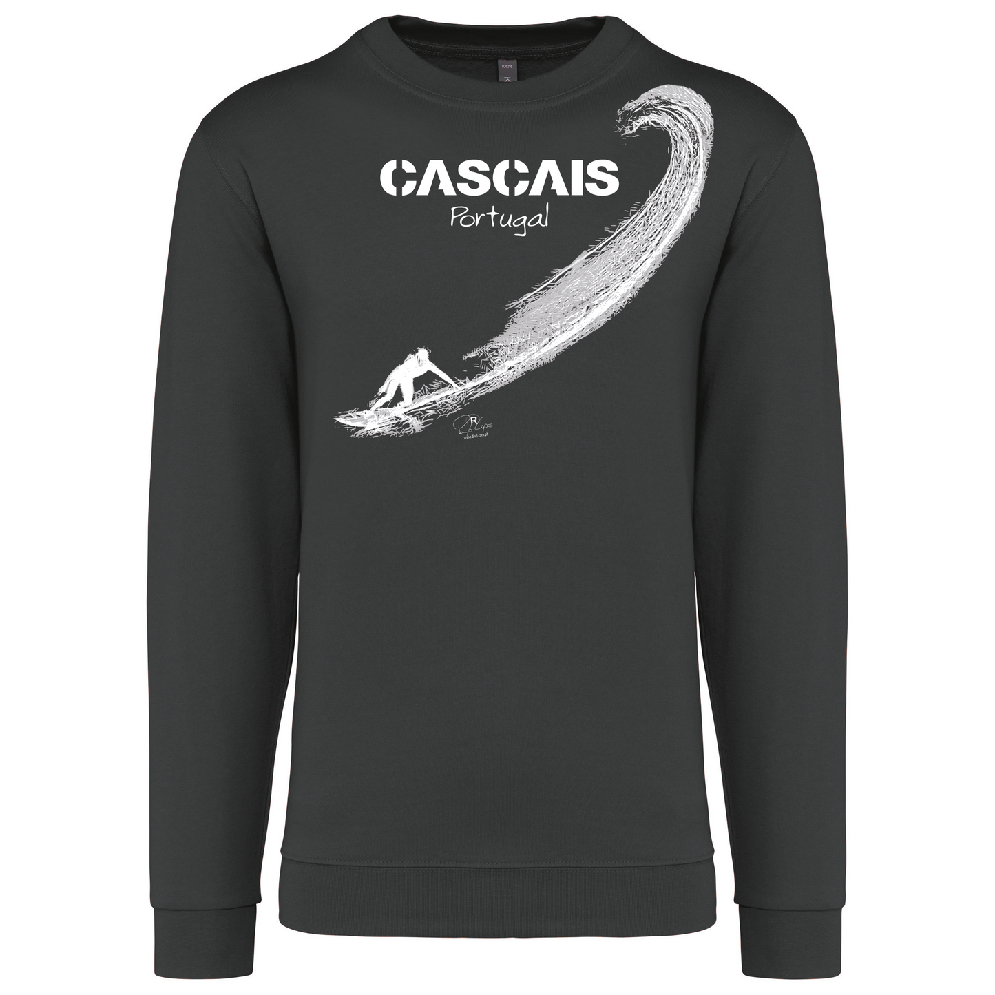 Sweatshirt Kariban sem Capuz Surf Cascais