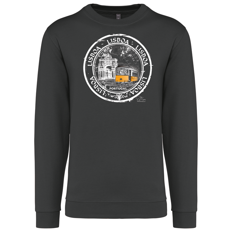 Sweatshirt Kariban sem Capuz Selo 1
